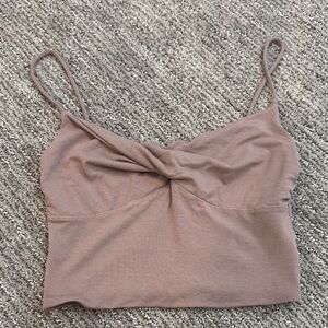 Aritzia Twist Front Tank